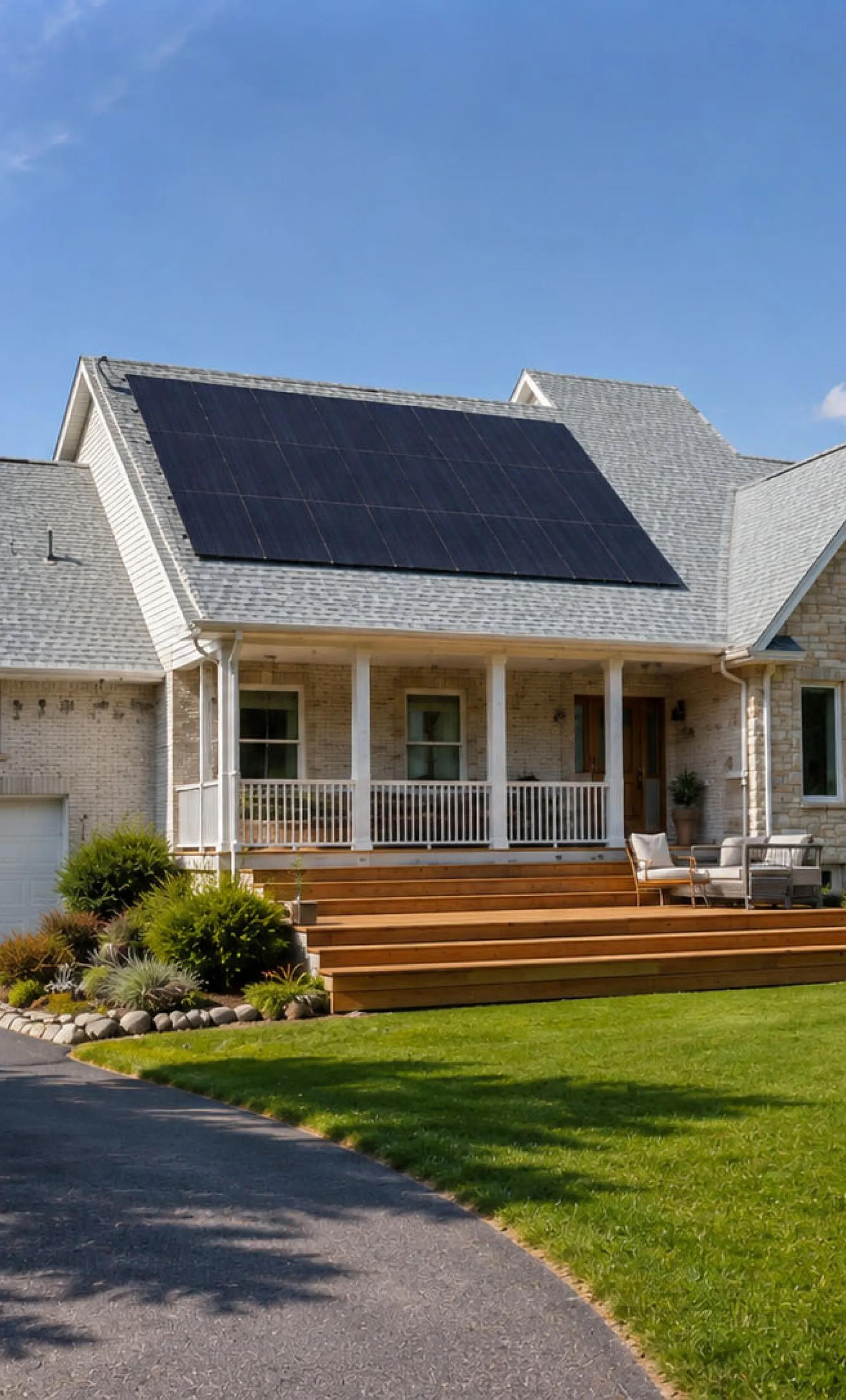 Polaron solar installation