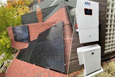 6.7kW + 13.5 kWh Battery installed in Toronto, Ontario