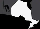 Ontario province map
