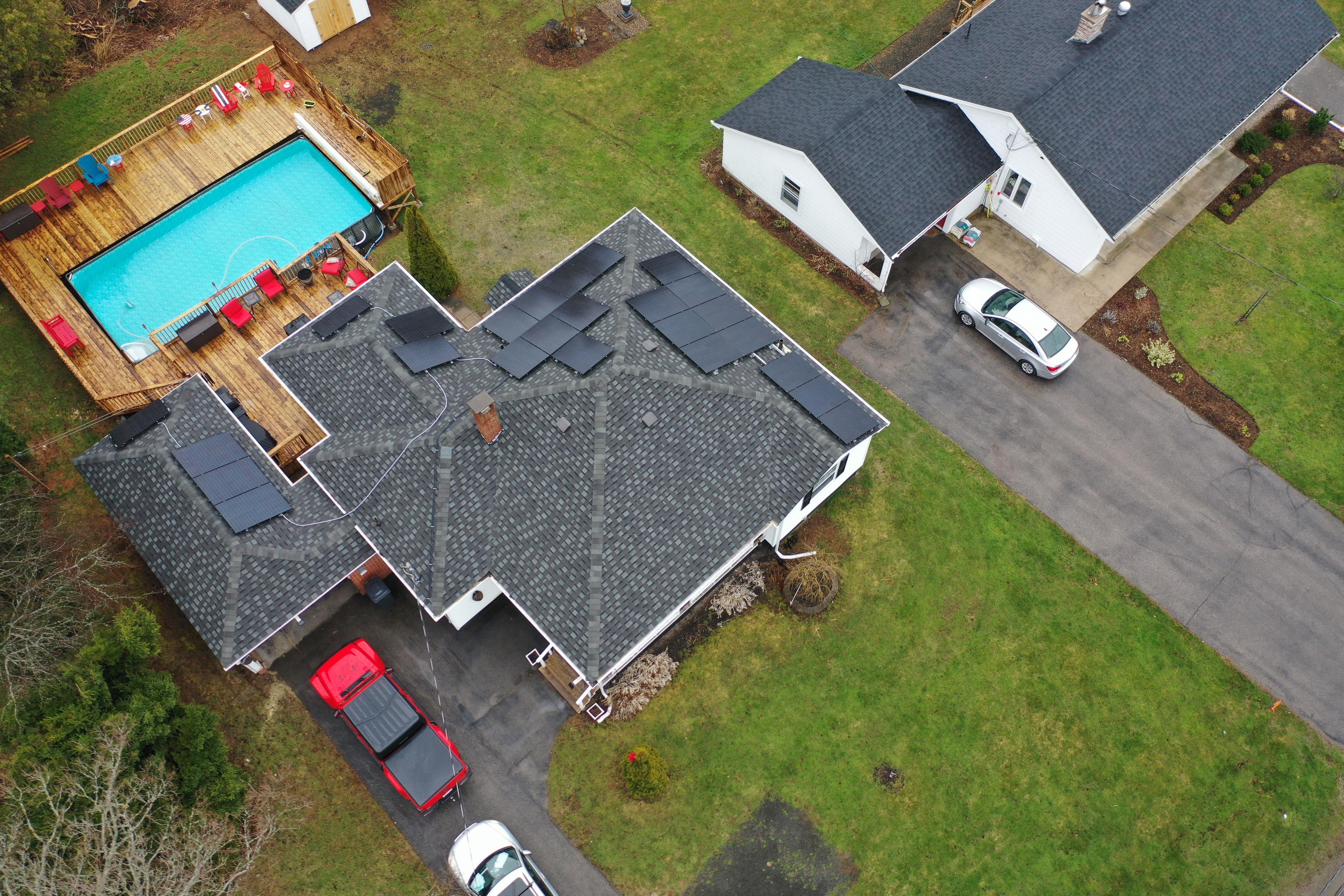 10kW Solar PV System installed in Bridgetown, Nova Scotia