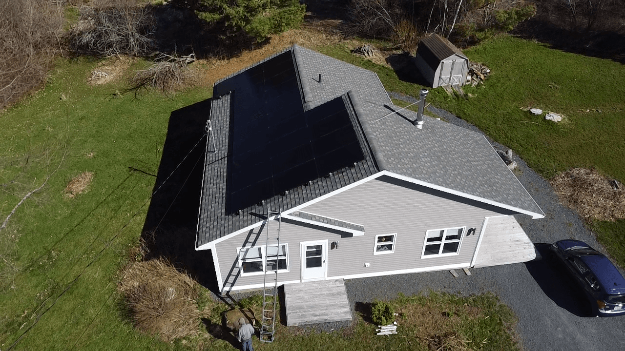 10.12kW Solar PV System installed in Haliburton, Nova Scotia
