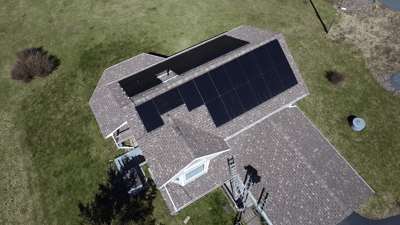 12.1kW Solar PV System installed in Little Brook, Nova Scotia